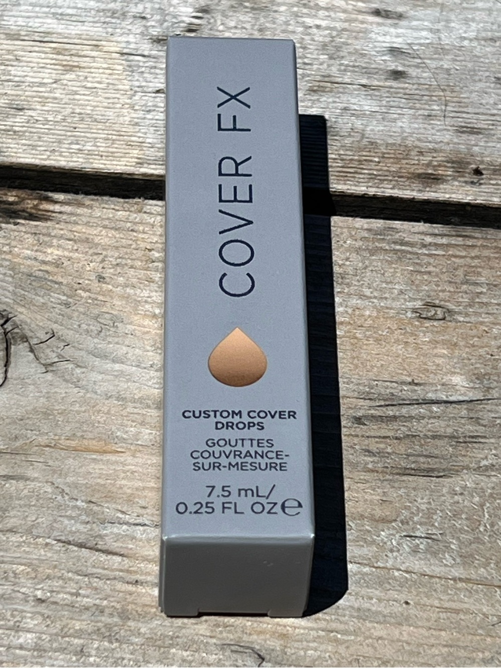 COVER FX Custom Cover Drops - In shade G Deep 2 - 7.5 ml/ .25 fl. Oz (set of 2)